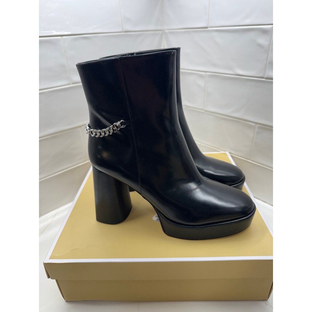 Michael Kors womens Carlisle Platform Bootie size 11 - Picture 4 of 6